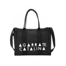 Cartera Agarrate Catalina Mirra Negro
