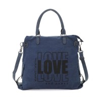 Agarrate Catalina - Cartera Bolso De Lona Azul