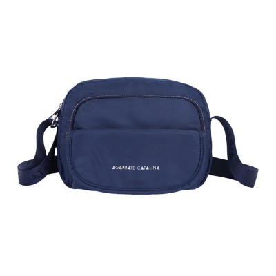 Cartera Agarrate Catalina Nylon Azul