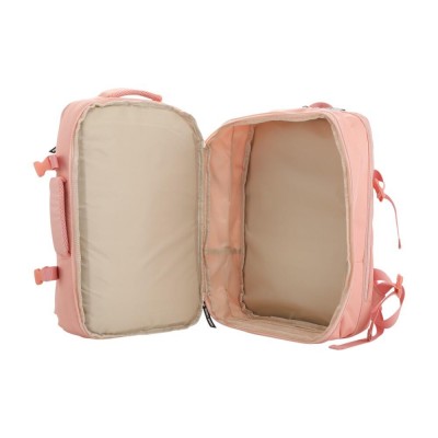Agarrate Catalina - Mochila Viajera Con Fuelle Expandible 18" Rosa