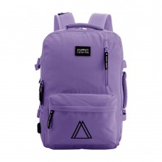 Agarrate Catalina - Mochila Viajera Con Fuelle Expandible 18" Lila