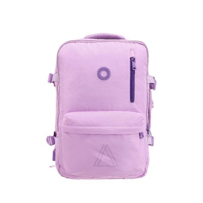 Agarrate Catalina Mochila Viajera Con Fuelle Expandible 18" Lila