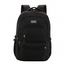 Agarrate Catalina - Mochila Portanotebook Bolsillos Con Cierres 18" Negro.