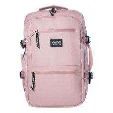 Mochila Agarrate Catalina - Viajera Impermeable 18" Rosa.