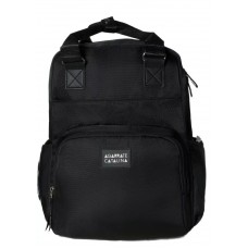 Agarrate Catalina - Mochila Maternal Bolsillo Al Frente Y Laterales Negro