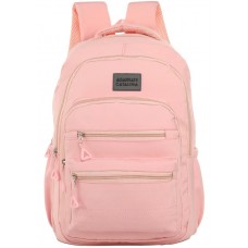 Agarrate Catalina - Mochila Portanotebook Bolsillos Con Cierres 18" Rosa