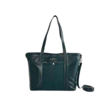 Cartera Basilea De Pu Y Símil Gamuza Petróleo