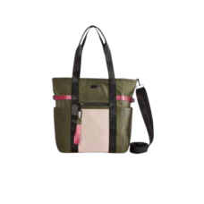 Cartera Joup De Pu Con Llavero Desmontable Verde