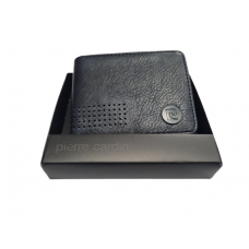 Billetera Pierre Cardin Hombre Pu Azul