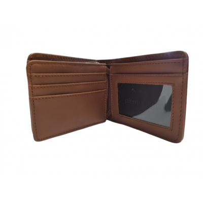 Billetera Pierre Cardin Hombre Pu Marrón 