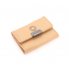 Billetera Agarrate Catalina Beige Con Botón De Cierre