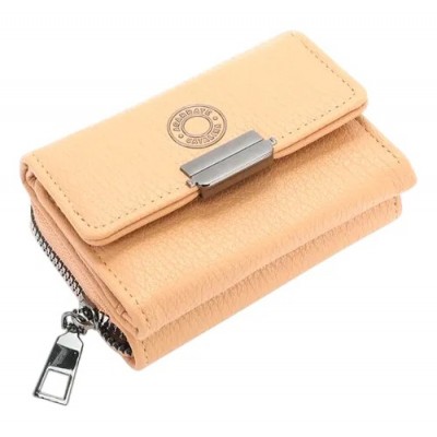 Billetera Agarrate Catalina Beige Doble Compartimiento