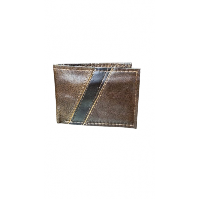 Billetera Cuero Argentino Con Detalles