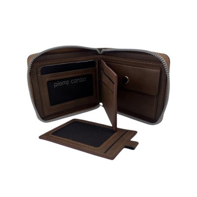 Billetera Hombre Pierre Cardin Marrón
