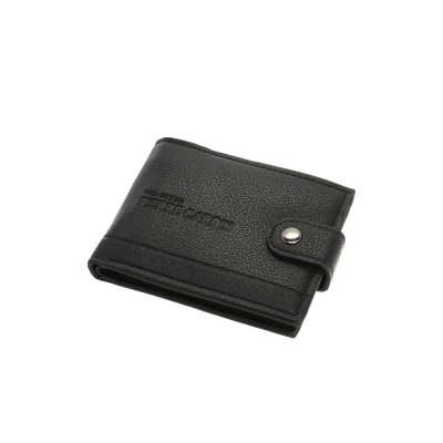 Billetera Hombre Pierre Cardin Pu Rfid Negro