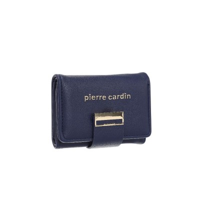 Billetera Pierre Cardin Dama Corta Azul Billetera Pierre Cardin Dama Corta Azul