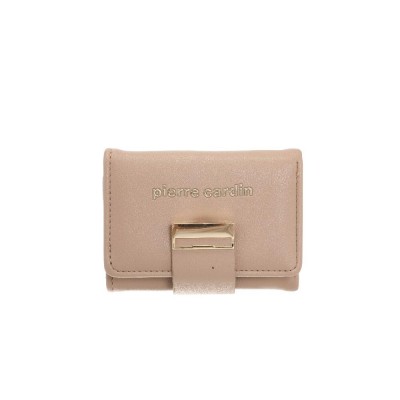 Billetera Pierre Cardin Dama Corta Beige
