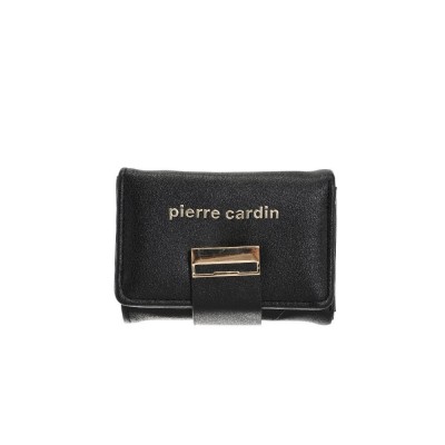 Billetera Pierre Cardin Dama Corta Negro