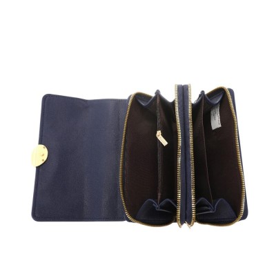 Billetera Fichero Dama Pierre Cardin Azul