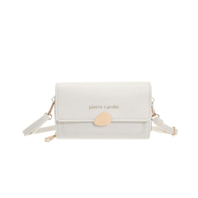 Billetera Fichero Dama Pierre Cardin Blanco