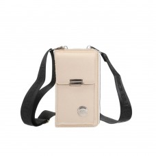 Billetera Dama Pierre Cardin Doble Beige