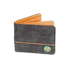 Billetera Hombre Roland Garros Gris Y Naranja
