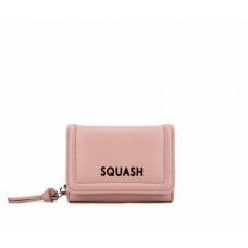 Billetera Squash Doble Compartimiento Rosa Pu