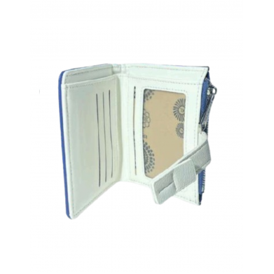 Billetera Kralice Combinada Azul