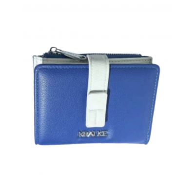 Billetera Kralice Combinada Azul