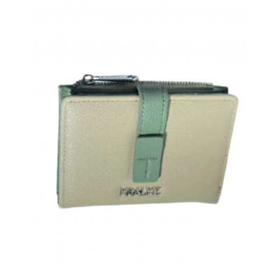 Billetera Kralice Combinada Beige