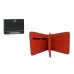 Billetera Head Pu Negro Con Interior Rojo