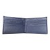Billetera Jeb Cuero De Vaca Graneado Azul