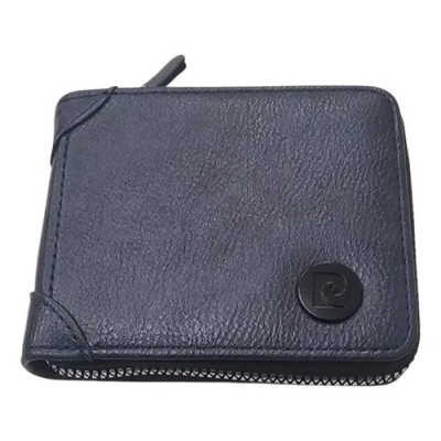 Billetera Pierre Cardin Pu Azul Con Cierre