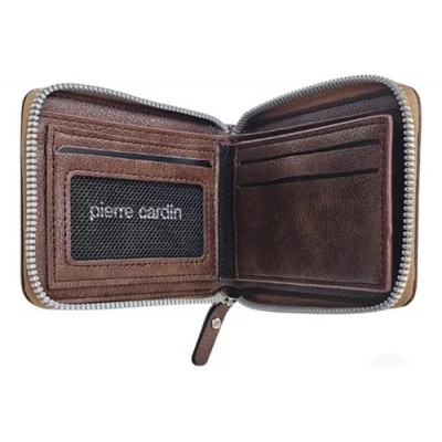 Billetera Pierre Cardin Pu Marrón