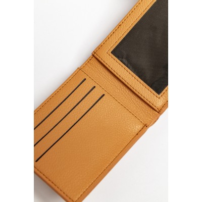 Billetera Squash Pu Graneado Simple Suela Con Rfid