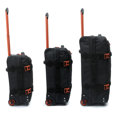 Bolso De Viaje Squash Impermeable Con Rueda 24" Negro