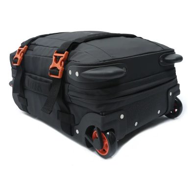 Bolso De Viaje Squash Impermeable Con Rueda 20" Negro