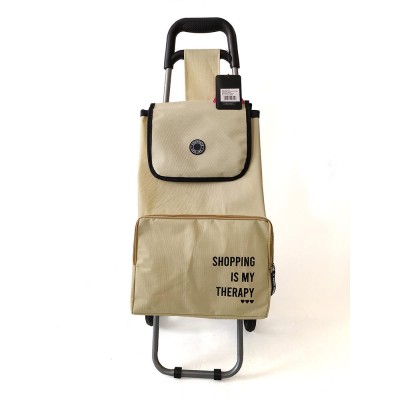 Carro De Compras Agarrate Catalina Beige