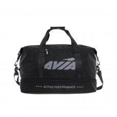 Bolso Con Fuelle Avia Deportivo Viaje 18" Negro