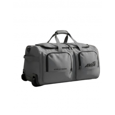 Bolso Avia De Viaje Con Carro Gris