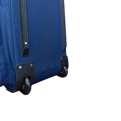 Bolso Avia De Viaje Con Carro Azul