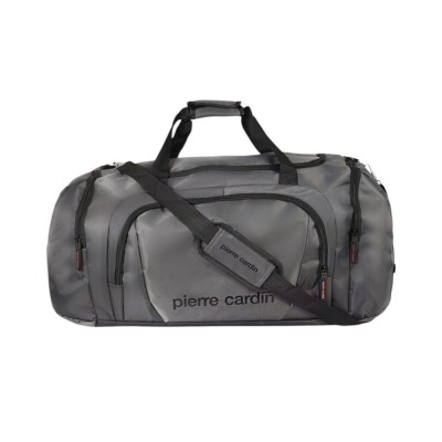 Bolso De Viaje Deportivo Pierre Cardin 22" Gris