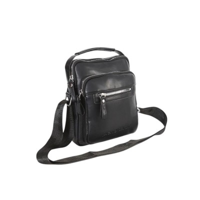 Morral Pierre Cardin Urbano Unisex Pu Negro