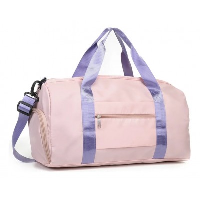 Bolso De Viaje Deportivo Moda Trendy Rosa