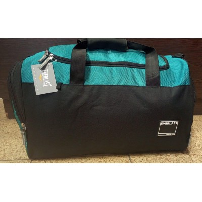 Bolso De Viaje Everlast Negro Y Verde