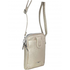 Bandolera Porta Celular Kralice Platino