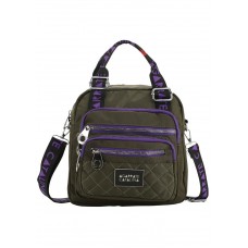 Cartera Mochila Daily Agarrate Catalina Verde