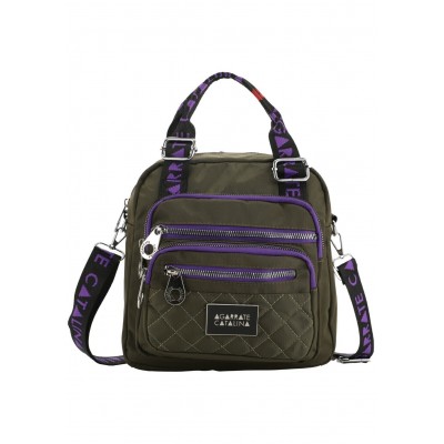 Cartera Mochila Daily Agarrate Catalina Verde
