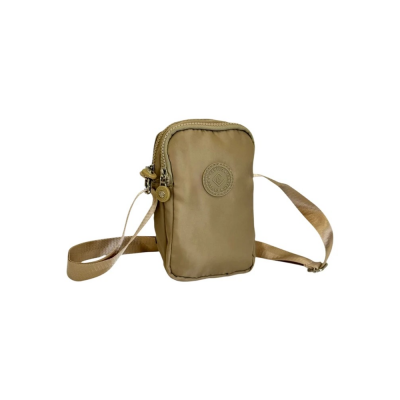 Bandolera Canteo Microfibra Beige