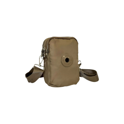 Bandolera Canteo Urbana Microfibra Beige